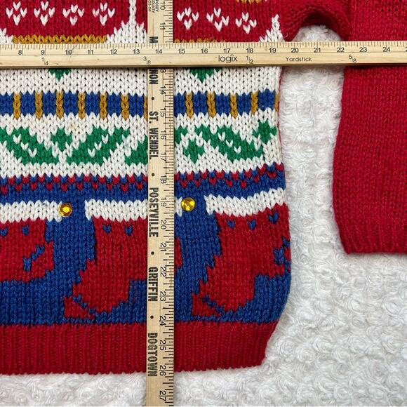 Vintage Far & Near Christmas Ornament Sweater large - Picture 4 of 8